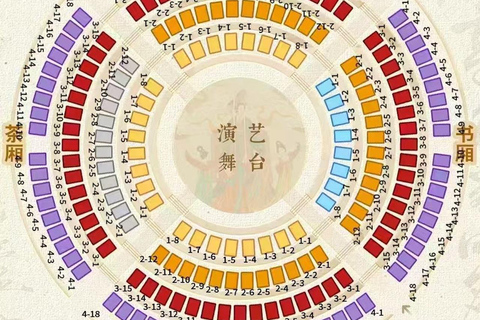 Shanghai: Immersive Chinese Banquet Dinner‑Show Fourth line seat-Shanghai Chinese Banquet Dinner‑Show