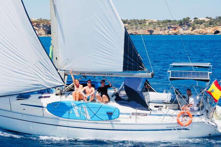 Palma: Private Sailing Boat Excursion with Optional Paella Full day - Boat 42 feet (Max 12 pax)