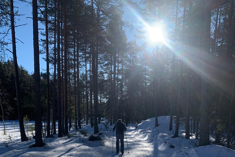 Oslo: Wilderness Skiing Tour with Lunch by the Fire