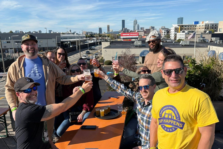 Boston: Brewery, Winery, and Distillery Tour with Meal