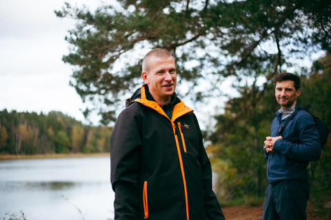 Stockholm: Vandring, utomhusmatlagning och kallvattenflytningPickup from Stockholm - drop-off Vaxholm