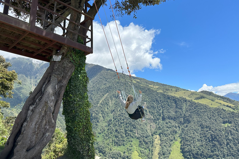 Cotopaxi och Baños Tour på en dag - Allt ingår från QuitoEnkel rundtur (biljetter ingår ej)