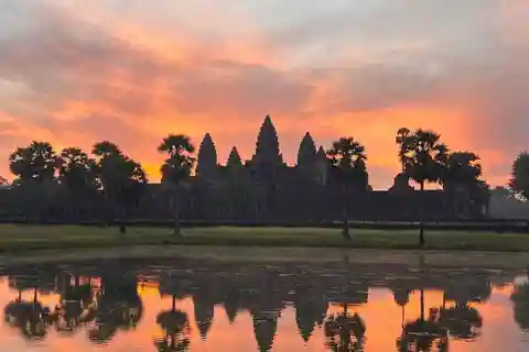 Tour particular de Angkor Wat ao nascer do sol com café da manhã e lanche