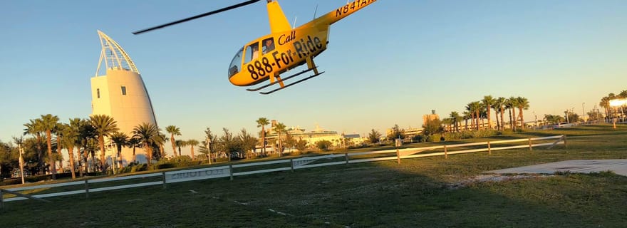 Cocoa Beach : excursion privée en hélicoptère au-dessus de Thousand Islands