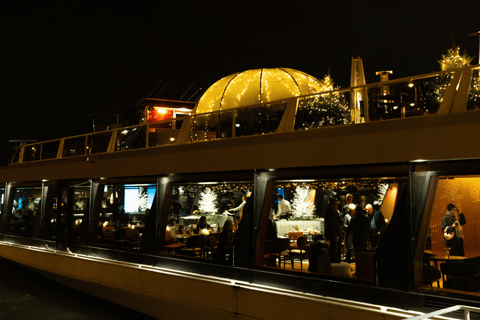 Dîner-croisière festif à Budapest : River Diva Exclusive