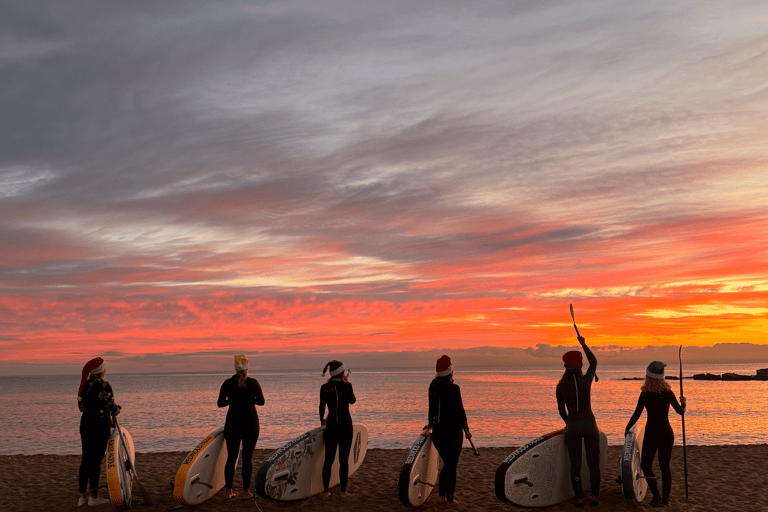 Barcelona: Excursión en Paddleboard al amanecer con fotos&amp;vídeos4k