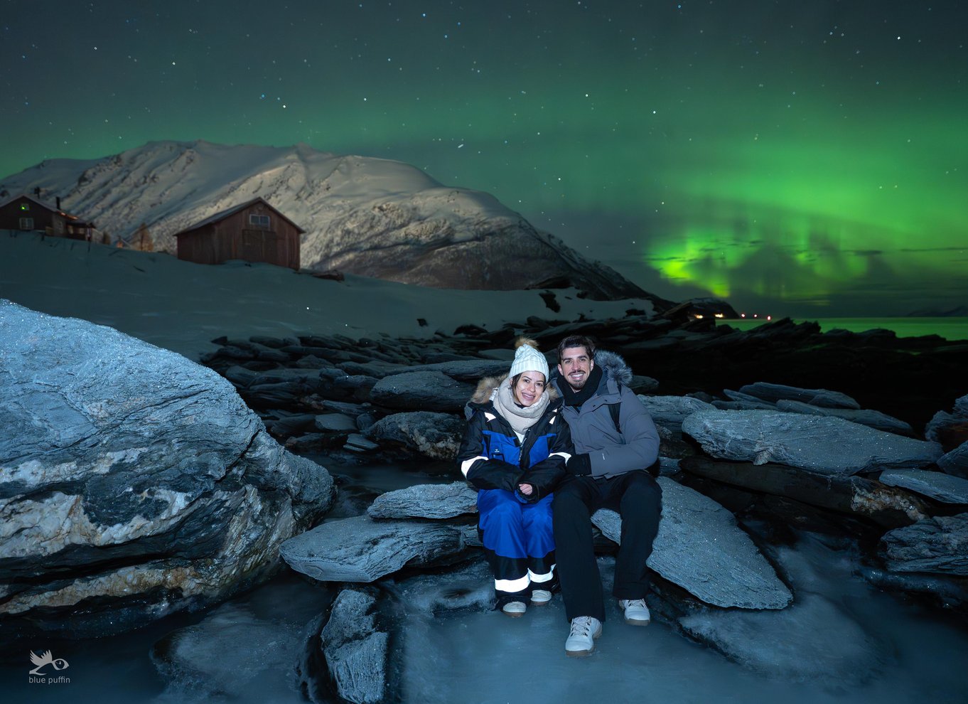 Tromsø: Nordlys i minibus med gratis fotos og et varmt måltid