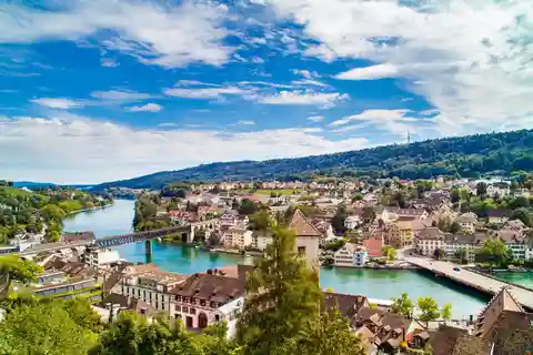 Schaffhausen: Express wandeling met een local in 60 minuten