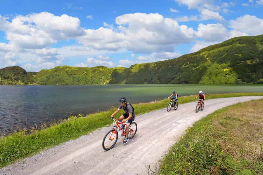 Sete Cidades Fahrradverleih. Foto: GetYourGuide Sete Cidades Fahrradverleih. Foto: GetYourGuide