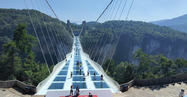Zhangjiajie: Glass Bridge & Canyon ticket with the Zip Line