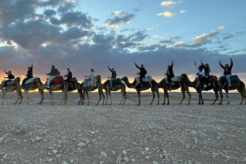 Marrakech: Agafay Desert Quad, Camel Ride & Dinner Fire Show