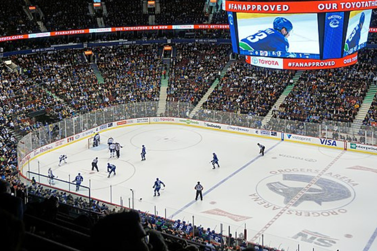Vancouver: Vancouver Canucks Ice Hockey Game Ticket Upper Sideline