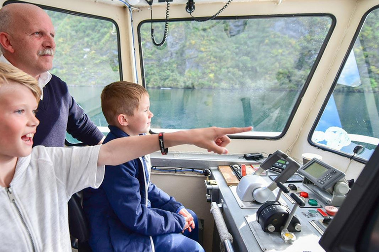 Geirangerfjord Sightseeing Boat with Audio Guide