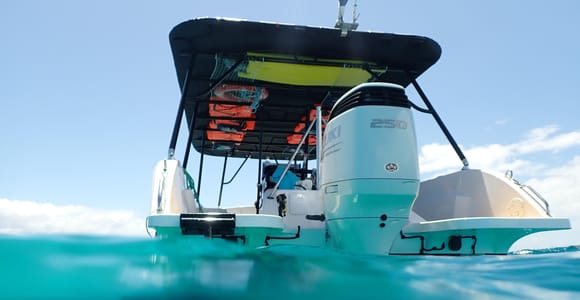 Tahiti: Half-Day Private Boat with Captain, Choice of Pick-Up