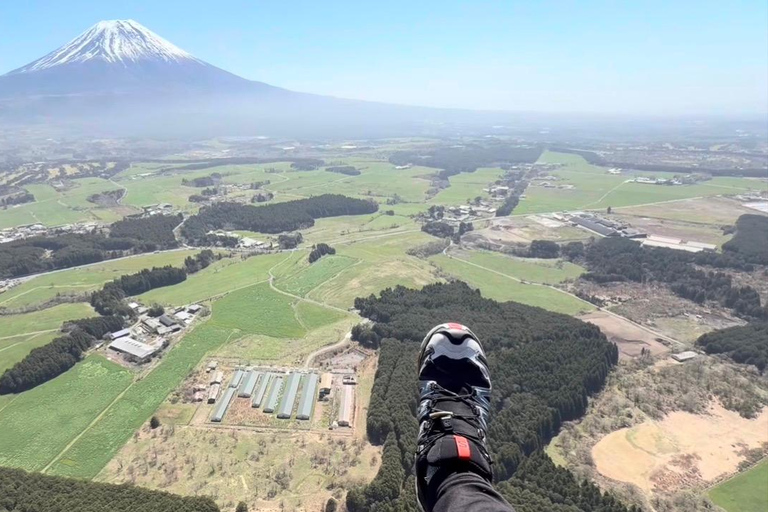 Tokyo - Paragliding Experience with Mt. Fuji Views Tandem flights-instructor will handle the controls of flight