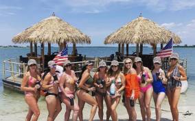 Clearwater Beach: Island Sandbar & Swim Tiki Cruise