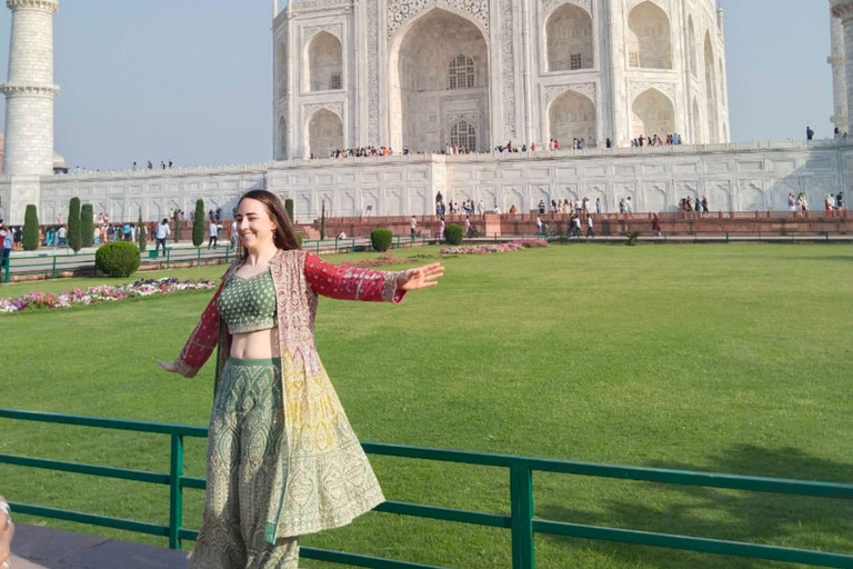 Jaipur to Taj Mahal & Agra Fort Day Tour Delhi Drop Optional Private AC Car + Driver + Authorised Live Tour Guide