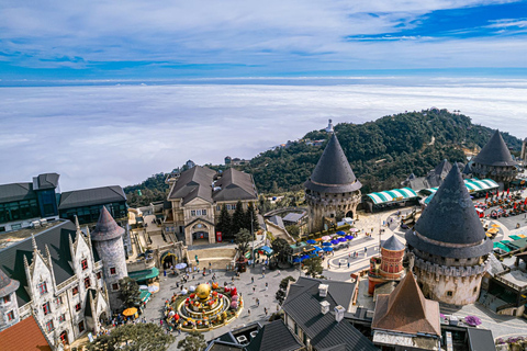 Da Nang: Biglietto d&#039;ingresso al Sun World Ba Na Hills con la funiviaBiglietto di andata e ritorno per la funivia per stranieri