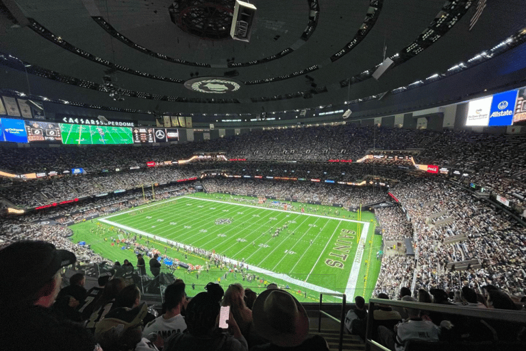 New Orleans: New Orleans Saints Football Game Ticket Regular Seating (High/Mid-Tier Seating with Panoramic Views)