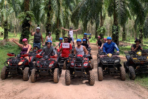 Krabi: Guided ATV Jungle Ride & Khlong Root Kayaking ATV Ride (45 Mins) + Kayaking (2 Hours)