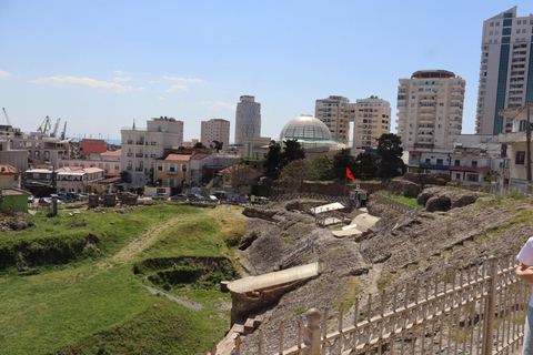 From Tirana: Durrës & Preza Castle – Beach, History & Views