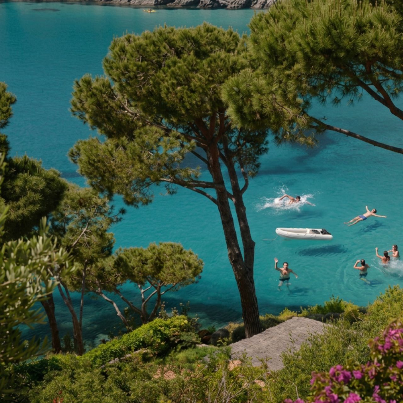 Insel Elba: RIB-Tour mit Schwimmen und versteckten Buchten