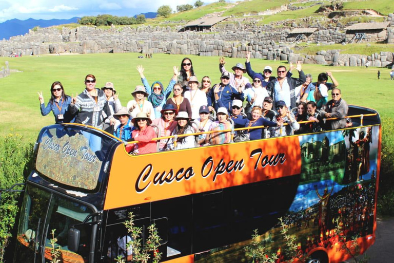 Z Cusco: Panoramiczna wycieczka autobusowa z ceremonią Inków