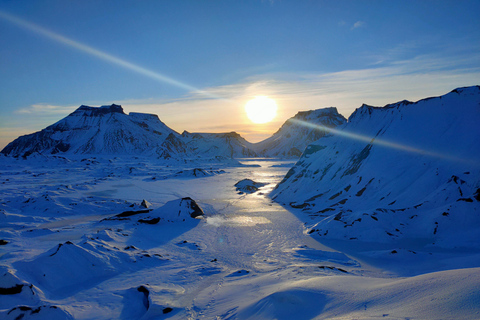 From Vik: Myrdalsjokull glacier and Katla Ice Cave Tour