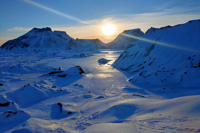 From Vik: Myrdalsjokull glacier and Katla Ice Cave Tour