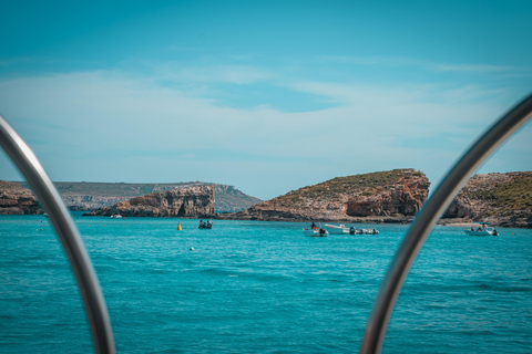 Comino:Blue & Crystal Lagoon,Gozo & Seacaves Half day cruise Half day cruise-Comino,Gozo,Blue & Crystal Lagoon & Seacaves