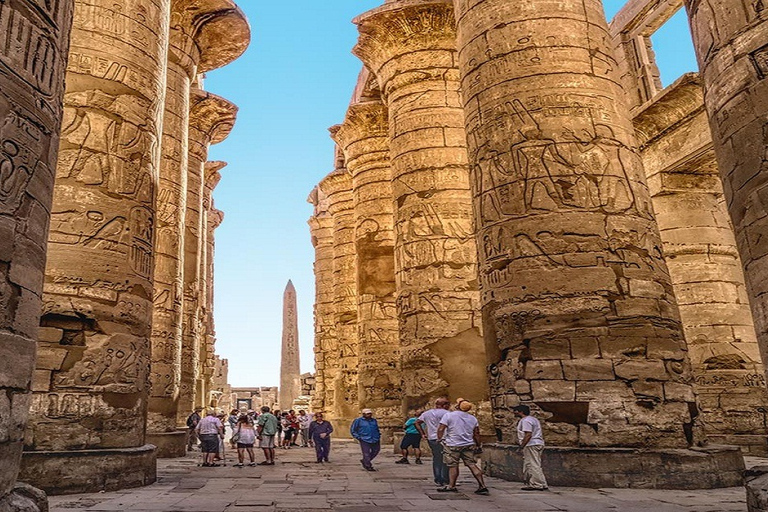 Luxor: Karnak Temple and Luxor Temple Tour with Lunch