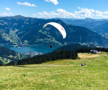 Zell am See: Schmittenhöhe Tandem Paragliding Flight