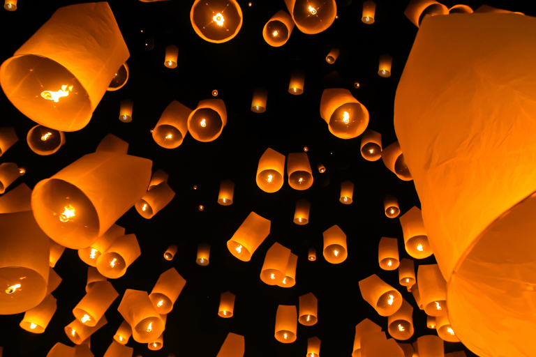 Yi Peng: Loy Krathong Festival with Buffet & Lantern Release