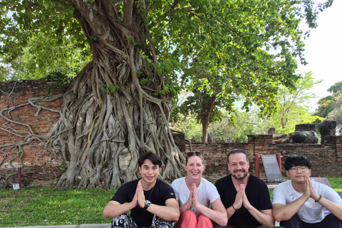 Ayutthaya Private Tour with Buddies: Temples & Cruise