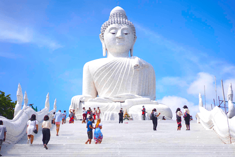 Khao Lak: Phuket Old Town,Big Buddha,Chalong Temple,Big Mall