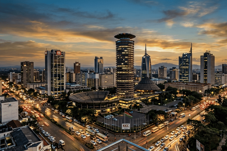 Nairobi: City Tour with Kenyatta Center & City Market