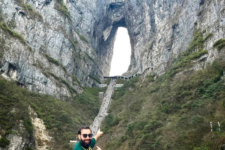 1-Day Private Tour to Tianmen Mountain & Glass Bridge