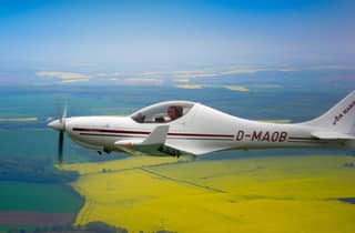 Rundflug mit dem Flugzeug über Leipzig