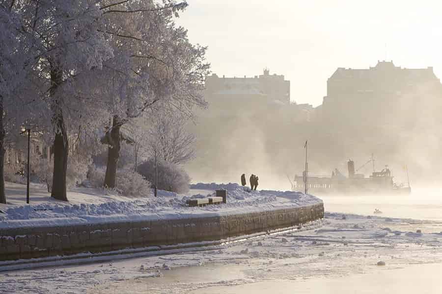 Stockholm: Winter-Bootstour mit Guide. Foto: GetYourGuide Stockholm: Winter-Bootstour mit Guide. Foto: GetYourGuide