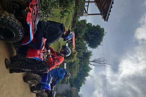 Medellín: ATV Tour through the Mountains and to a Waterfall Medellín: ATV Tour through Mountains and Waterfall