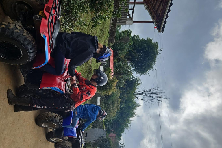 Medellín: ATV Tour through the Mountains and to a Waterfall Medellín: ATV Tour through Mountains and Waterfall