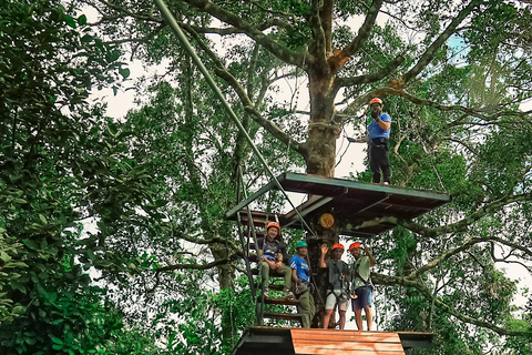Phuket: Highest Zipline Adventure at Patong Mountain View ATV-1: 30 minutes ATV (Pick-up from Patong)