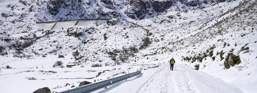 Serra da Estrela : Randonnée en raquettes à neige en hiver