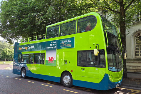 Cardiff: City Sightseeing Open-Top Bus Hop-On, Hop-Off Tour