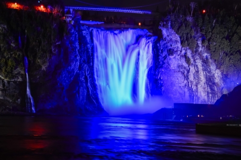 Quebec City: Montmorency Falls met kabelbaanritMontmorency Falls met retourrit met kabelbaan Return