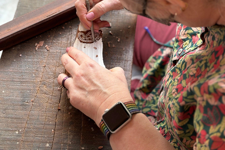 Wooden Block-Making Experience in Jaipur