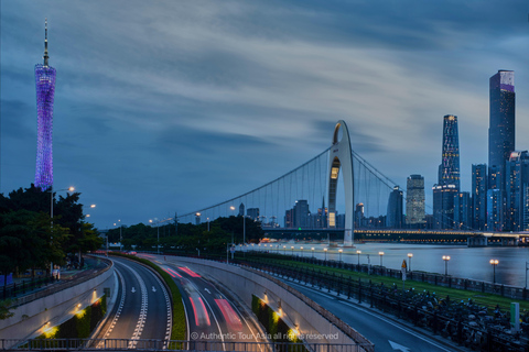 غوانزو: جولة خاصة بدون تأشيرة + خدمة نقل المطار5–6 ساعات | كومبو كلاسيكي ليوم واحد في كانتون