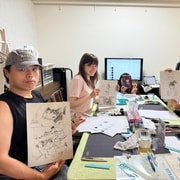 Taller de dibujo manga de 3 horas en Tokio