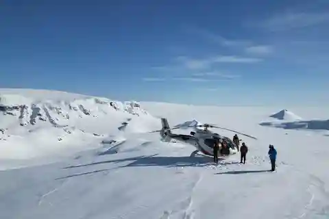 Gletscherlandeabenteuer vom Gullfoss