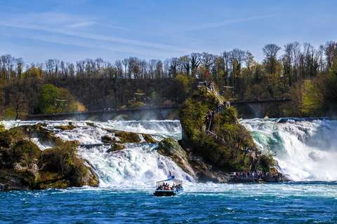 Dagtrip met privéchauffeur: Zürich&gt;Rijnwatervallen &amp; Stein am Rhein